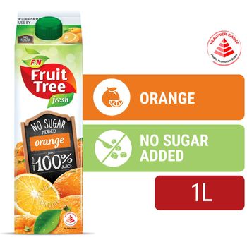 F&N Fruit Tree Fresh No Sugar Added Juice Orange