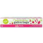 Natural Value Reclosable Storage Gallon Bags 19 Bags