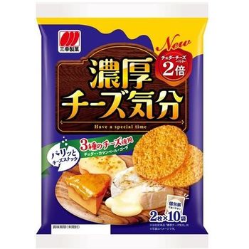 Sanko Seika Cheese Mood Crispy Cheese Crackers 100g