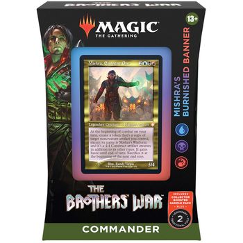 Magic The Gathering The Brothers War Commander Deck Mishras Burnished Banner