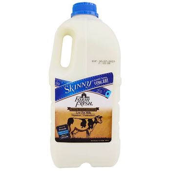 Farm Fresh Skinny Low Fat Milk 2l