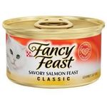 Fancy Feast Classic Savory Salmon Wet Cat Food 85g