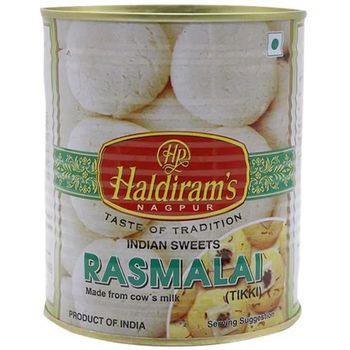 Haldiram's Rasmalai Tin 1kg