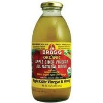Bragg Organic Acvhoney Apple Cider Vinegar Drink 16oz 12 Per Case