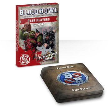 Games Workshop Blood Bowl Star Players Cards