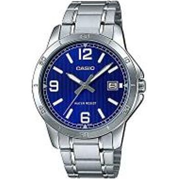 Casio Mtp-v004d-2budf Analog Quartz Silver Stainless Steel Men's Watch