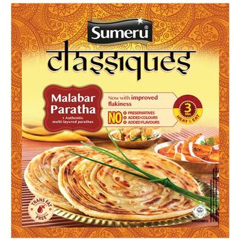 Sumeru Frozen Malabar Paratha 300g