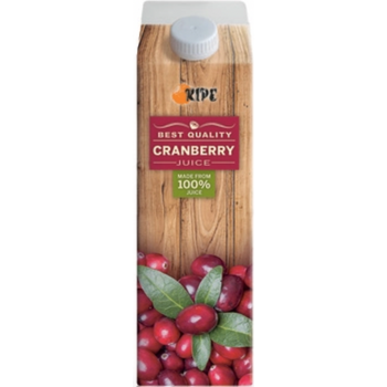 Ripe Cranberry Juice 1l