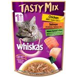 Whiskas Pouch Cat Food Chicken Salmon Wakame Seaweed Ingravy