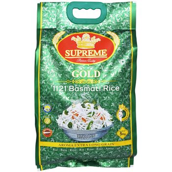 Supreme Gold 1121 Basmati Rice 5kg