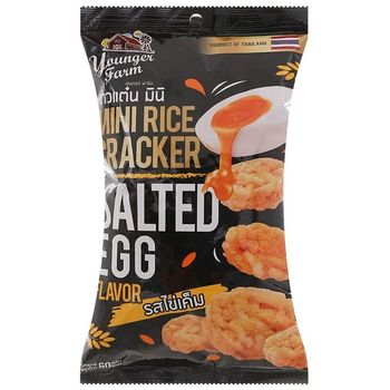 Younger Farm Rice Cake with Salted Egg flavor 60g