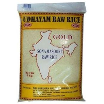 Udhaiyam Sona Masoori Raw Rice 5kg