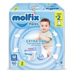 Molfix Extra Dry Pants M 58pcs