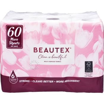 Beautex Towel Rolls Multi Purpose More Sheets