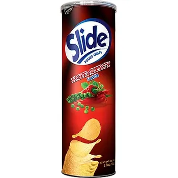 Slide Hot And Spicy Canned Sweet Potato Chips 160g