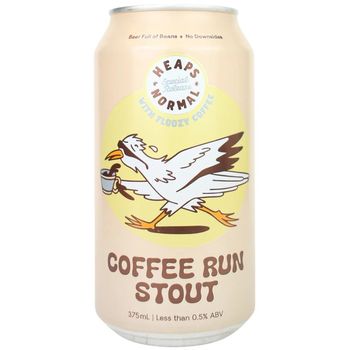 Heaps Normal Coffee Run Stout 375ml