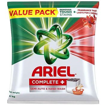 Ariel Complete Detergent Washing Powder 4kg