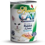 Monge Special Cat Mousse with Rabbit And Liver 400g