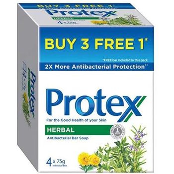 Protex Bar Soap Herbal 4pcs 75g