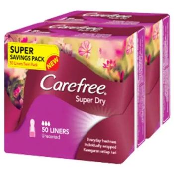 Carefree Healthy Fresh Super Dry 2 x 50pcs