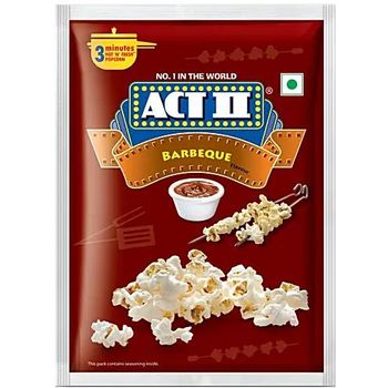 Act II Instant Popcorn Barbeque Flavour 50g