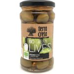 Terra Creta Organic Green Olives 160g Greece