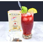 Tealia Strawberry Hibiscus Rosehip (Pyramid Infusion Bags) 40gm