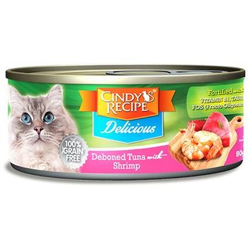 Cindy's Recipe Deboned Tuna With Shrimp 80g