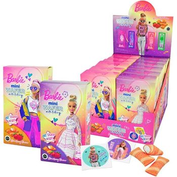 Barbie Mini Wafer with Filling Strawberry 30g