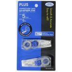 Plus Correction Tape Refill of Whiper Mr Whiper Mini Roller 5mm x 6m