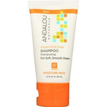 Andalou Naturals Shampoo Argan Oil And Shea 1.69 Floz