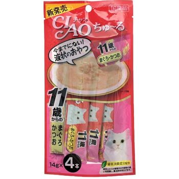 Ciao Cat Treat Churu Tuna With Collagen 14g