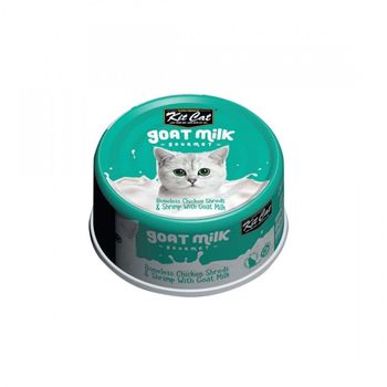 Kit Cat Goat Milk Chicken & Shrimp 70g