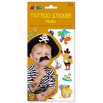Avenir Tattoo Sticker Pirate