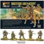 Warlord Games Bolt Action Late War British And Commonwealth Infantry 1 56 WWII Military Wargaming Plastic Model Kit