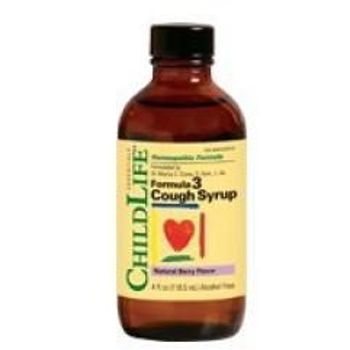 Child Life Formula 3 Cough Syrup Natural Berry Flavor 118.5ml