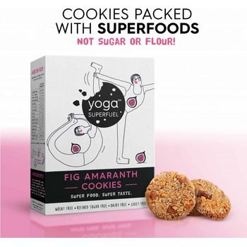Yoga Superfuel Fig Amaranth Cookies 65g