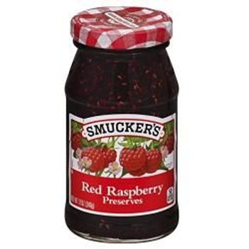 Smucker's Red Raspberry Preserves 340g