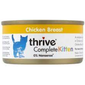 Thrive Wet Kitten Food Chicken 75g
