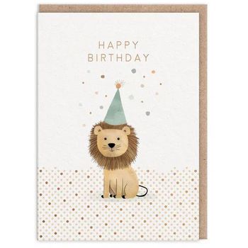 Ohh Deer Happy Birthday Lion
