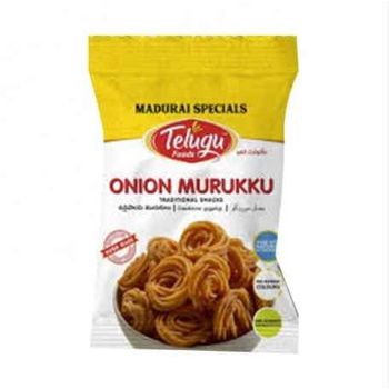 Telugu Snacks Onion Murukku 170g