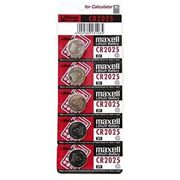 Maxell Lithium Batteries 5pcs