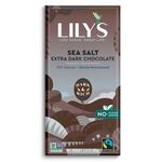 Lily's Sea Salt Extra Dark Chocolate Bar 80g