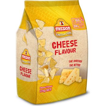 Mission Tortilla Chips Cheese 170g