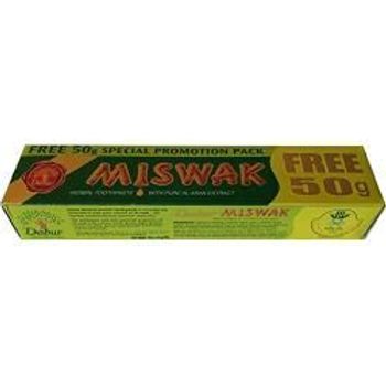 Dabur Miswak Herbal Toothpaste Net Weight 120g 50g Free