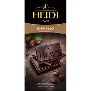 Heidi Dark Chocolate Bar With Coffee 80g
