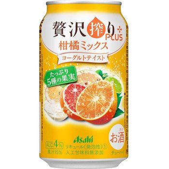 Asahi Luxury Squeezing Plus Citrus Mixed Yogurt Taste 350ml