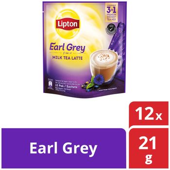 Lipton 3 In 1 Instant Milk Tea Latte Earl Grey