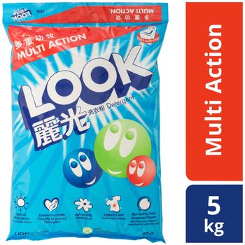 Look Detergent Powder Multi Action 5kg