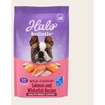 Halo Small Breed Holistic Grain Free Wild Caught Salmon & Whitefish Recipe Adult Dog Food 1.6kg
